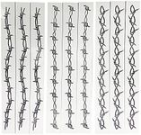 Barbed Wire Temporary Tattoos, 9-Pa