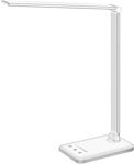 white crown LED Desk Lamp Dimmable 