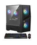 MSI Codex R 12NUC5-066CA Gaming Tower Desktop, Intel Core i5-12400F, GeForce RTX 4060, 16GB DDR5 Memory (Dual-CHL), 1TB SSD, WiFi 6, USB Type-C, VR-Ready, Windows 11 Home