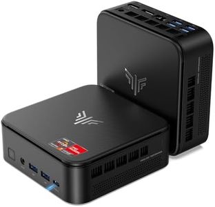 NiPoGi E3B Mini PC, AMD Ryzen 7 5875U(8C/16T, 4.5 GHz) 32GB DDR4 Dual Channel 512GB SSD Mini Computer | Grafica Radeon | WiFi 6 BT5.2 | HDMI + DP+ Type-C 4K | para Gaming/Ufficio/HTPC