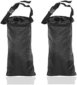 Car Trash Bag Hanging 2 Pack Waterproof and Leak Proof Vehicle Back Seat Litter Garbage Bags Washable Headrest Hanging Trash Bags for Car Console and Headrest Car Trash Can
