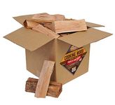 Smoak Firewood’s Cooking Wood Mini Splits - USDA Certified Kiln Dried Pizza Oven Wood, Grilling Wood, Smoking Wood, BBQing Wood (8inch Pieces, 25-30lbs 1728 Cubic in - Pecan)