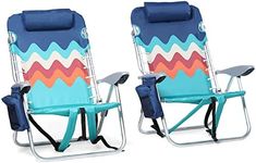 ALPHA CAMP Backpack Beach Chairs Se