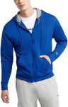 Champion Men's Powerblend Full-Zip Hoodie, Surf the Web, Medium