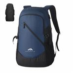 MOUNTILE Travel Backpack for Men and Women, 40 Litre Laptop Backpack with Rain Cover - Casual Bag for trekking & Hiking - MTL04 - Navyblue