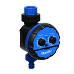 Aqualin Waterproof Water Timer Electronic Irrigation System Controller for Garden,Yard, Lawn With Delay Function