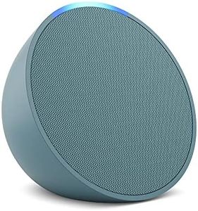 Amazon Echo Pop | Alexa fits in anywhere: bedroom, living room, bathroom, office, and small spaces | Midnight Teal