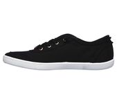 Skechers Women's Bobs B Cute Sneaker, Black Canvas, 4 UK