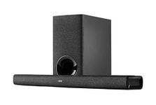 Denon DHT-S416 Soundbar with Wireless Subwoofer, Bluetooth Sound Bar for Surround Sound System, Dolby Digital 5.1, Built-In Google Chromecast, HDMI ARC, Wall Mountable, Including HDMI Cable