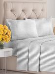 Queen Size 4 Piece Sheet Set - Comf