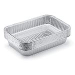 Weber 6415 Drip Pans 10-Piece, Small, Silver