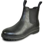 bravo! Men Waterproof Winter Boot MARK-2 Chelsea Boot Fur Lined with Double Gore Black Men Size 12