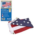 Annin Flagmakers Model 2710 American Flag Tough-Tex Polyester Flag, 3 x 5 Feet