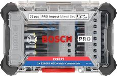 Bosch Professional 35-Piece Drill Bit Set (Pick and Click, Accessories for Impact Drivers, with Bits and Universal Holder) - Amazon Exclusive