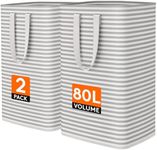 Lifewit 2 Pack Laundry Basket 80L E