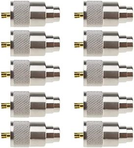 UHF PL-259 Male Solder RF Connector Plugs for RG8X Coaxial Coax Cable 10x