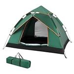 XJYMCOM Dome Tents Pop Up Camping Tent Automatic Camp 2-3 Person Canopy Lightweight Backpacking Tents for Hiking Backyard