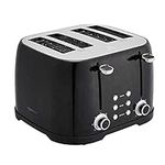 Amazon Basics 4 Slot Toaster - Blac