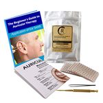 Multi-Condition Ear Seed Kit 600 Counts, eBook Placement Chart, Probe, Acupuncture Chart, Tweezers