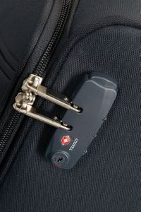 Samsonite Base Boost Cabin Suitcase 55x40x20cm – 2-Wheel Soft Luggage, TSA Lock, Black