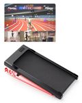 Superun Walking Pad Raceable 6% Incline 2.5HP Under Desk Treadmill 136KG Capacity 6/ 12KM/H Foldable Treadmill with HIIT & MIIT Programs APP Control Portable Walking Machine for Home