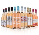 Laithwaites Rose Wine Selection - Case of 12 Mixed Bottles (75cl) - Variety of Californian, French, Italian and South African Roses - Includes Californian Petticoat White Zinfandel & More