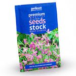 Jamieson Brothers® Night Scented Stock Flower Seeds (Approx. 260 Seeds) - Grow Beautiful Flowers at Home Or at The Allotment to Attract Pollinators and Add Colour and Fragrance