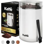 Kaffe 3oz Electric Coffee Grinder with Easy On/Off Button, Cleaning Brush Included