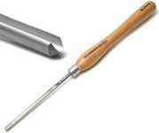 BMWOOD Cryo M2 HSS Bowl Gouge 1/4" Bowl Gouge (3/8" dia.) with 12-1/2" Beech Handle for Woodturning Chisels.