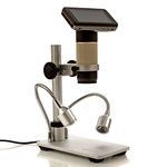 Opti-Tekscope OT-M HDMI Microscope, Camera- True Digital HD Imaging at 1920x1080p resolution- 300x Optical Zoom, (+4x Digital)- Brilliant