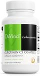 DAVINCI Labs Curcumin C3 Complex - Dietary Supplement to Support Gallbladder Function and Healthy Liver - with Curcuminoids and Bioperine Fruit Extract - Gluten-Free - 60 Vegetarian Capsules