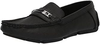 Calvin Klein Men's Merve Driving Style Loafer, Black, 8.5