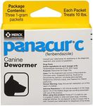 Panacur C Canine Dewormer (Fenbendazole), 1 Gram, Yellow, 3 Count (Pack of 1)