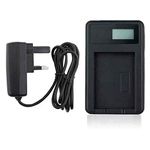 Mains Battery Charger for Nikon D50, D70, D70s, D80, D90, D100, D200, D300, D300S, D700 D-SLR Cameras - Replacement for Nikon Quick Charger MH-18, MH-18a for EN-EL3, EN-EL3a and EN-EL3e Battery