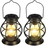 Outdoor Solar Lanterns 2 Pack Outdoor Decoration