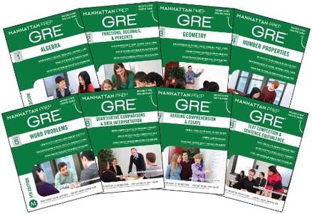 Manhattan Prep GRE Set of 8 Strategy Guides (Manhattan Prep GRE Strategy Guides)