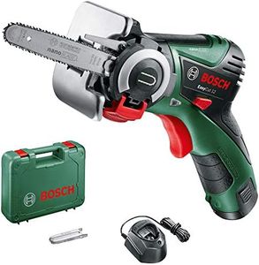 Bosch 12V Cordless NanoBlade Saw, Pruning & DIY Cuts, Vibrationless, Includes 2.5Ah Battery, Charger & Case (EasyCut 12). Made in Europe