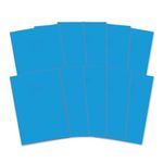 Hamelin A4 Exercise Books, 48 Pages, Light Blue, Pack of 10 for School, 8 mm Ruled and Margin