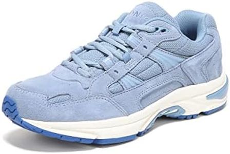 Vionic Walker Classic - Tenis Deportivos para Mujer, con Cordones, para Caminar, con Comodidad de Tres Zonas para Dolor de talón, Fascitis Plantar con Plantilla ortopédica, Soporte de Arco, Ajuste