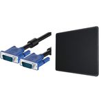 LS LAPSTER Quality Assured Male to Male VGA Cable 1.5 Meter, Support Monitor/PC/LCD/LED, Plasma, Pro