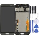 ViRepair & Spare Parts LCD Screen and Digitizer Full Assembly with Frame for HTC One M9+ / M9 Plus(Black) (Color : Black)