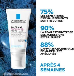 La Roche-Posay Toleriane Rosaliac AR SPF30 Moisturiser, 50ml – For Redness-Prone Dry Skin