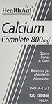 HealthAid Calcium Complete 800mg - 120 Tablets