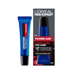 L'Oréal Paris Men Expert Power Age Revitalizing Eye Care, with Hyaluronic Acid, Reduces the Look of Wrinkles, Dark Circles & Eye Bags 15 mL