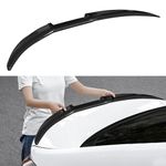 Compatible with Dodge Dart 2013 2014+, Sedan Rear Trunk Boot Lip Wing Spoiler Car Spoiler Rear Splitter Exterior Accessories,A Glossy Black