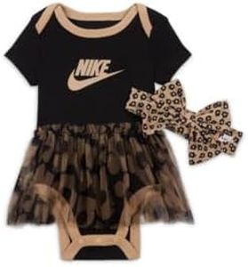 Nike 2 piezas - Tutu Bodysuit, Negro, 6-12 meses