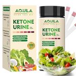 Ketone Test Strips, Ketosis Testing Strips for Urine, 100CT Keto Strips Urine Testing for Ketogenic & Low-Carb Diets, Home Urinalysis Tester Kit for Keto Diet