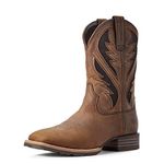 ARIAT Men's Hybrid Venttek Western Boot, Distressed Tan, 10 Wide