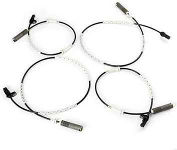 FANHAY Front Rear ABS Wheel Speed Sensor Automotive ABS Wheel Speed Transducer Wiring Harness SPD for 128i 135i 135is 325i 328i 330i 335d 335i 335is 34526760425 34526785021