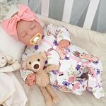 BABESIDE Reborn Baby Dolls - 20 inch Soft Vinyl Realistic-Adorable Baby Doll Real Life Baby Dolls with Complete Accessories Perfect for Cuddling, Playtime, and Gift Giving